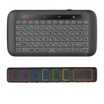 Mini Wireless Keyboard,H20 Mini Keyboard with Touchpad