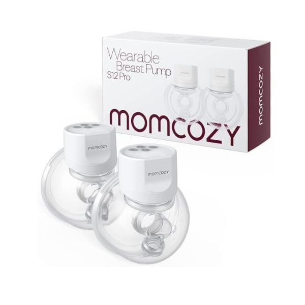 Momcozy Breast Pump S12 Pro Hands-Free, Wearable & Wireless Pump