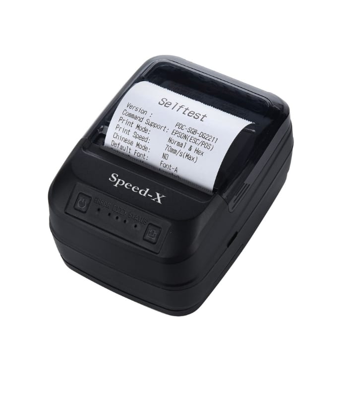 Speed-X Bt450m Mini Portable Bluetooth+Usb Printer 58mm