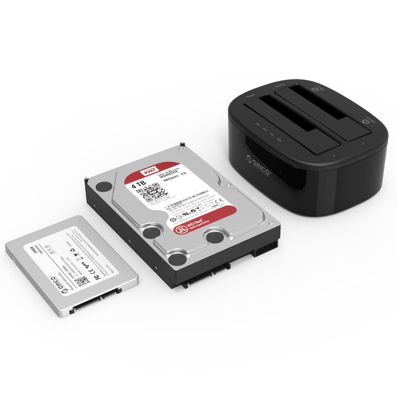 Orico (6228US3-C) Dual-Bay HDD and SSD Hard Drive Dock