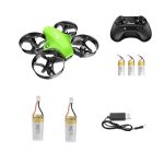 Potensic A20 Green Drone with Extra Two Batteries and Charger Line