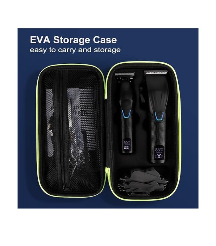 Suttik Professional Hair Clipper and Trimmer Set, Barber Clippers Set for Men Professional Kit Suttik Professional Hair Clipper and Trimmer Set, Barber Clippers Set for Men Professional Kit