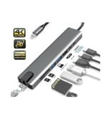 USB C to HDTV 8-Ports Multifunction Adapter