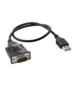 USB To Serial Port RS232 Converter Cable – Black