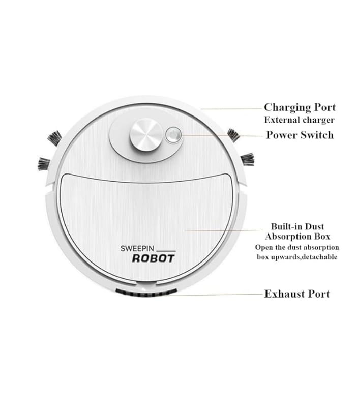_Automatic Robot Vacuum Cleaner – Rechargeable Household Robot Vacuum Cleaner (2) Automatic Robot Vacuum Cleaner – Rechargeable Household Robot Vacuum Cleaner