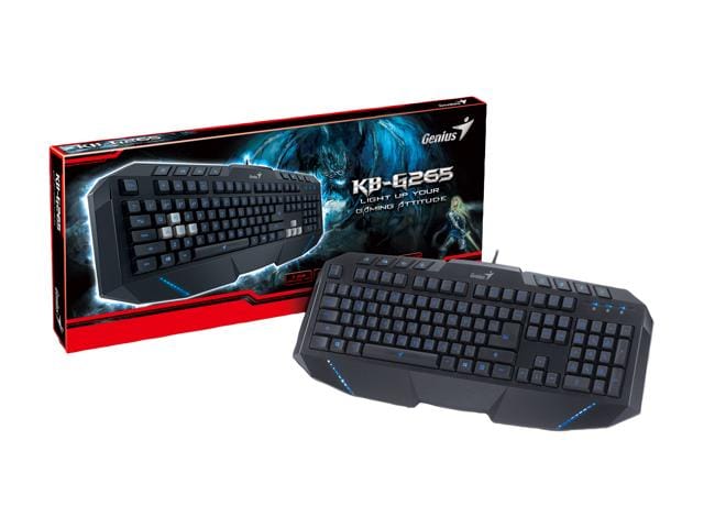 Genius Led Backlight Gaming Keyboard (kb-g265)