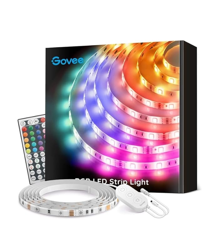 Govee 16.4ft LED Strip Lights, Color Changing Light Strips with Remote