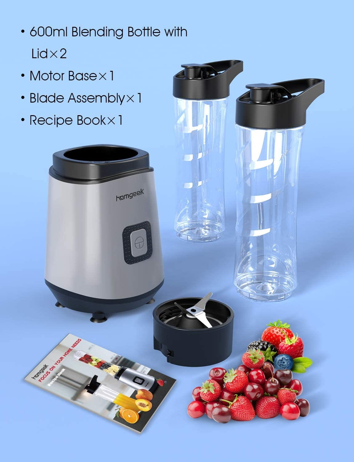 Homgeek Personal Size Blender Model: BL508