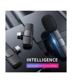 K9 Dual Wireless Lavalier Collar Microphones C-Type & iPhone