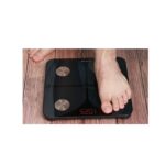 Tempered Glass 180Kg Bathroom Body Weight Scale Digital Electronic Weighing Bluetooth Scale