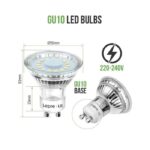 Lepro LE 4W GU10 LED Light Bulbs 10 Pack | PR200060-DW-EU-10