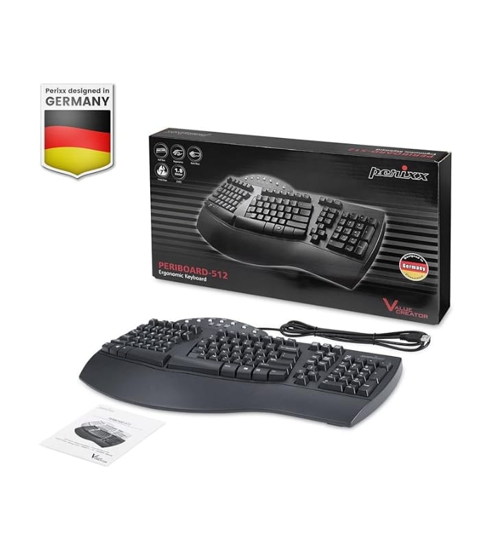 _Perixx Periboard-512 Ergonomic Split Keyboard Perixx Periboard-512 Ergonomic Split Keyboard
