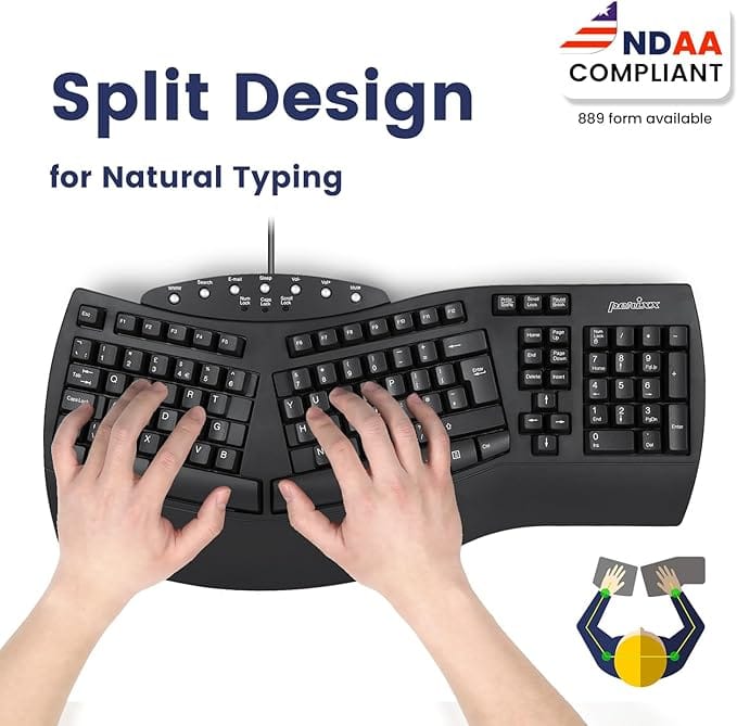 Perixx Periboard-512 Ergonomic Split Keyboard