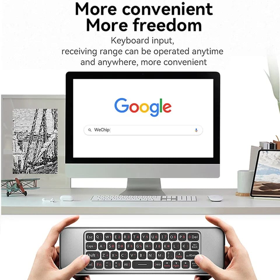 Wechip W3 Air Mouse Remote 2.4Ghz 4 In 1