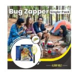ZAP IT! Mini Bug Zapper – Rechargeable Mosquito, Fly Killer and Bug Zapper Racket
