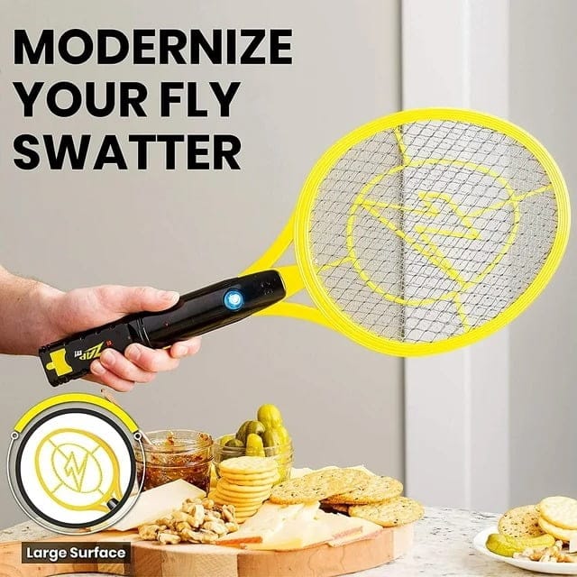 ZAP IT! Mini Bug Zapper – Rechargeable Mosquito, Fly Killer and Bug Zapper Racket