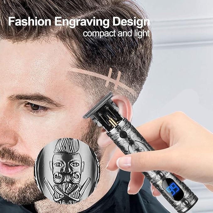 Suttik Hair Trimmer for Men, Professional Hair Clippers for Barber, Beard Trimmer for Men