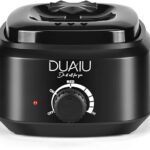 DUAIU Waxing Kit Hair Removal Wax Pot Heat-Resistant ABS Material Wax Warmer for Men-1468