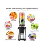 AETKFO Smoothie Maker 500 Watt Mini Blender, Smoothie Maker