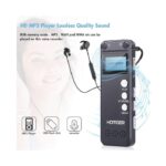Digital Voice Recorder, Homder USB Professional Dictaphone Recorder with MP3 Player