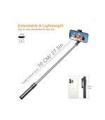 Gritin Selfie Stick, 4 in 1 Bluetooth Selfie Stick Tripod