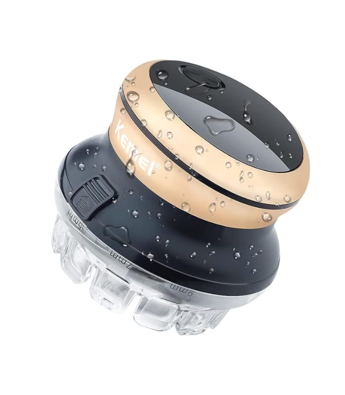 KEMEI 887 Hair Clipper for Men Circular Cordless Hair Trimmer, Self-Haircut Kit, Rechargeable LED Display