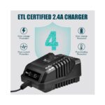 NEU MASTER 2.0AH Battery Pack with 2.4A Charger