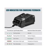 NEU MASTER 2.0AH Battery Pack with 2.4A Charger