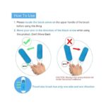 PETDOM Pet Hair Remover Brush for Clothes - Integrated Sturdy Handle