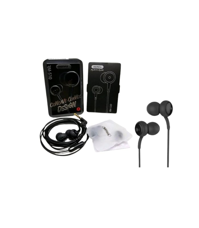 _Remax RM-510 In-Ear Wired Earphone Stereo Headset with Mic (1) Remax RM-510 In-Ear Wired Earphone Stereo Headset with Mic
