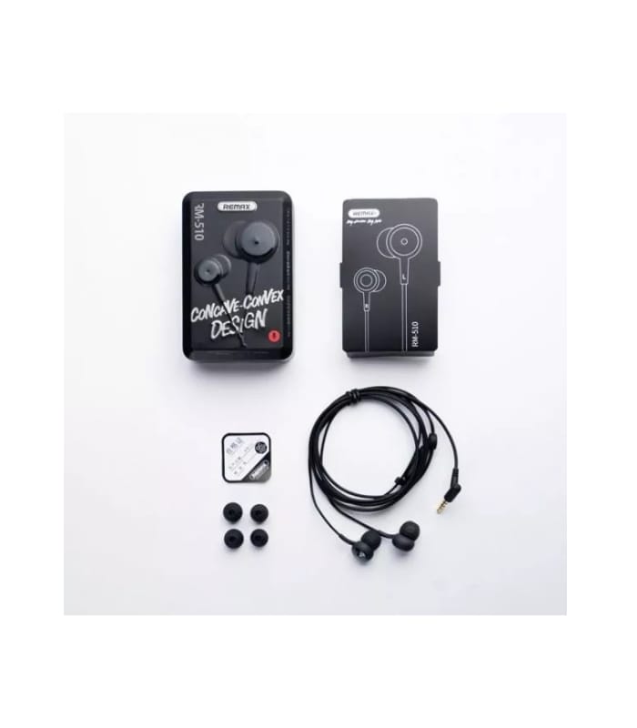 _Remax RM-510 In-Ear Wired Earphone Stereo Headset with Mic (2) Remax RM-510 In-Ear Wired Earphone Stereo Headset with Mic
