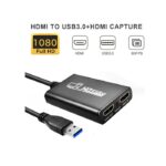 SKEIDO 1080P Game Video Capture Box Live Streaming Dongle HDMI-compatible to USB 3.0 For PS3 PS4 (1) SKEIDO 1080P Game Video Capture Box Live Streaming Dongle HDMI-compatible to USB 3.0 For PS3 PS4