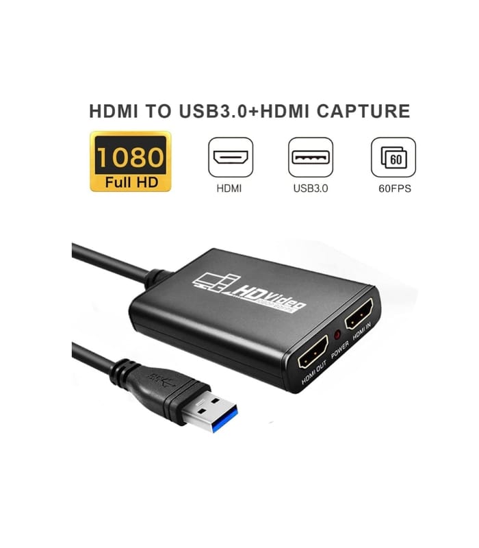 SKEIDO 1080P Game Video Capture Box Live Streaming Dongle HDMI-compatible to USB 3.0 For PS3 PS4 (1) SKEIDO 1080P Game Video Capture Box Live Streaming Dongle HDMI-compatible to USB 3.0 For PS3 PS4