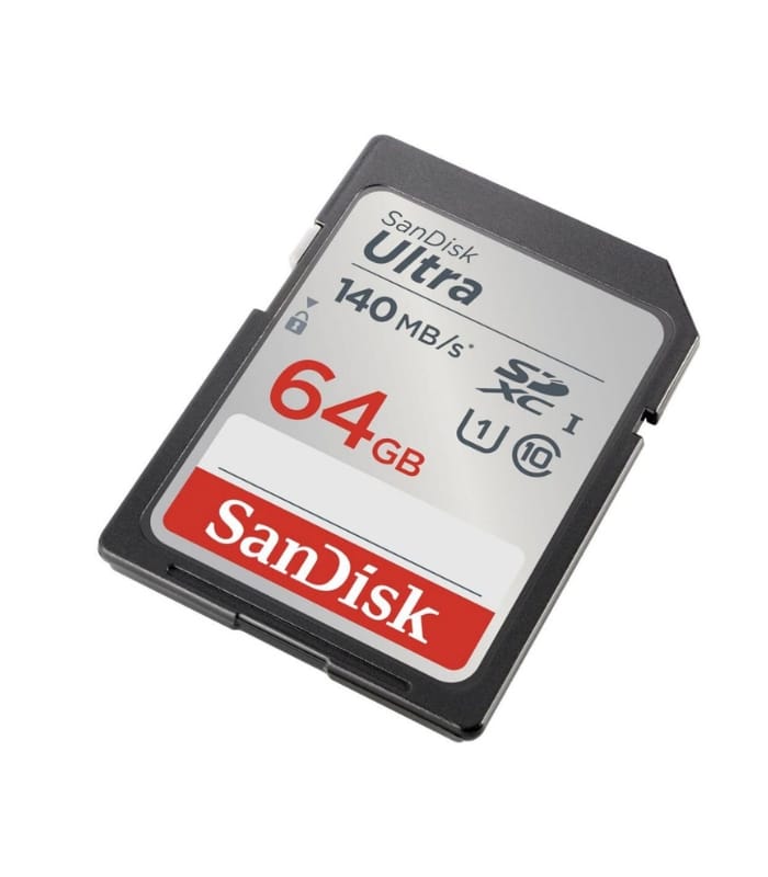 _SanDisk 64GB 140MBs Ultra UHS-I SD Card SanDisk 64GB 140MB/s Ultra UHS-I SD Card