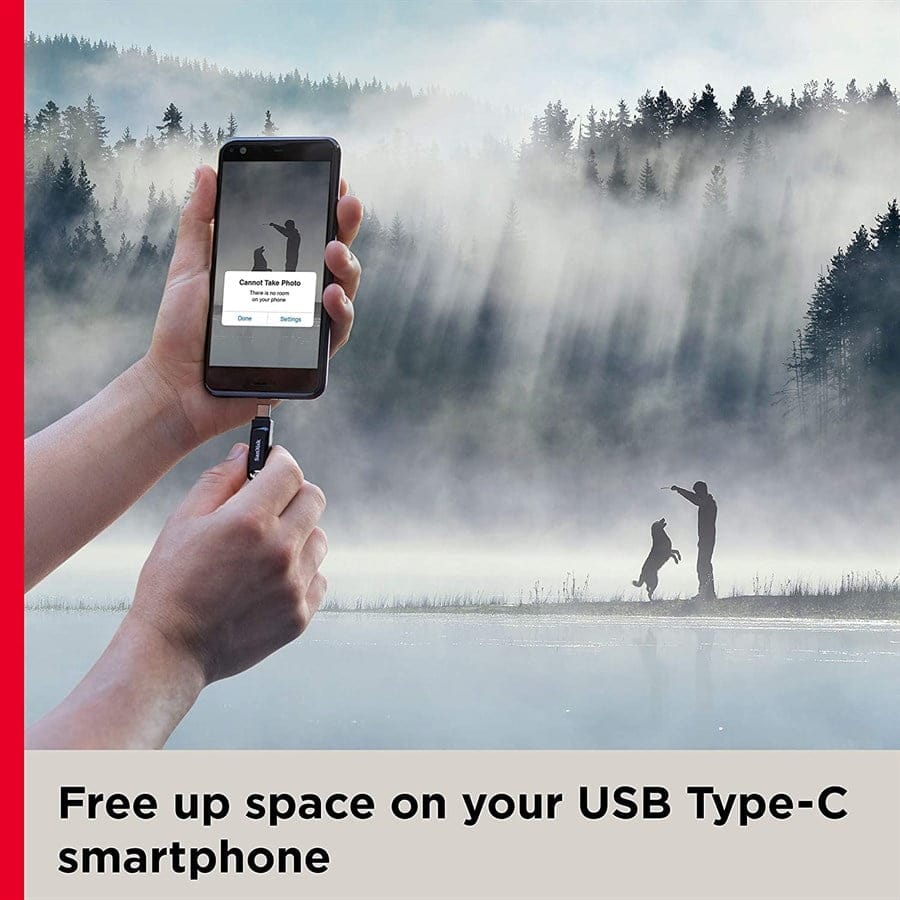 SanDisk Ultra Dual Drive Go 64GB USB Type-C Flash Drive