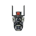 Speed-X PTZ WiFi Outdoor 6MP Security Camera With 3Screen,Night Vision,Waterproof
