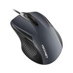 TECKNET USB Wired Mouse, 6-Button Corded Mouse with 4 Adjustable DPI