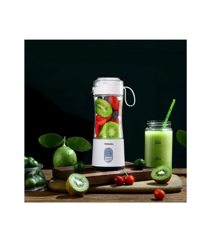 TENEWALL personal size smoothie and smoothie, portable fruit machine 13 oz USB charging juicer (1) TENEWALL personal size smoothie and smoothie, portable fruit machine 13 oz USB charging juicer