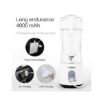 TENEWALL personal size smoothie and smoothie, portable fruit machine 13 oz USB charging juicer