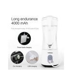 TENEWALL personal size smoothie and smoothie, portable fruit machine 13 oz USB charging juicer