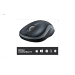 Logitech M185 Wireless Mouse, 2.4GHz with USB Mini Receiver, 12-Month Battery Life