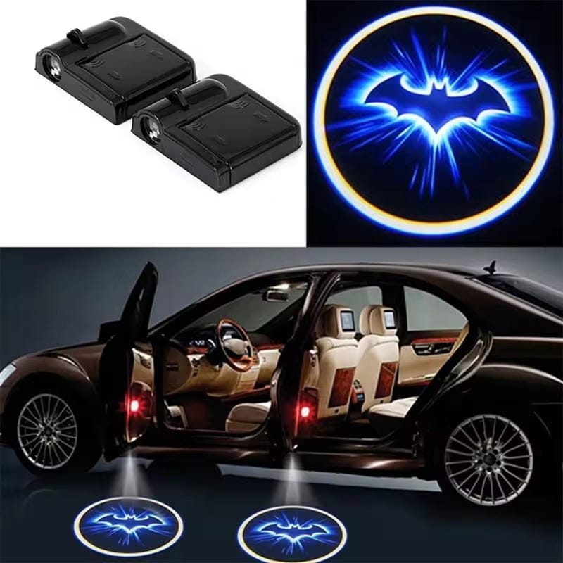 Wireless Batman Courtesy Door Light – INSIDE MODEL JQ-666 Set of 2 -King Ranch Logo NEW