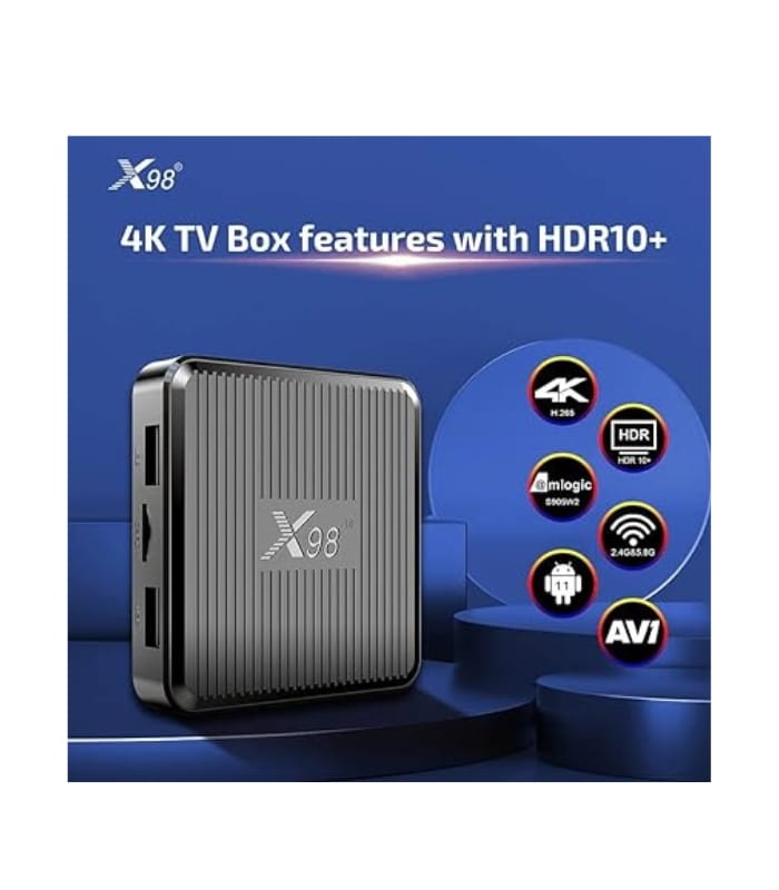 _X98 Android TV box – Android 11 4GB RAM 64GB ROM (1) X98 Android TV box – Android 11 4GB RAM 64GB ROM