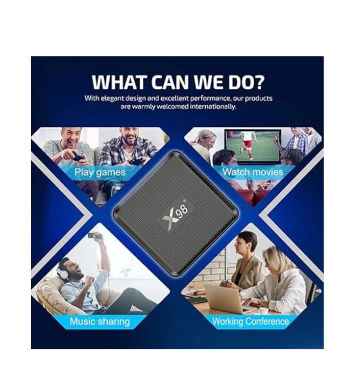 _X98 Android TV box – Android 11 4GB RAM 64GB ROM (2) X98 Android TV box – Android 11 4GB RAM 64GB ROM