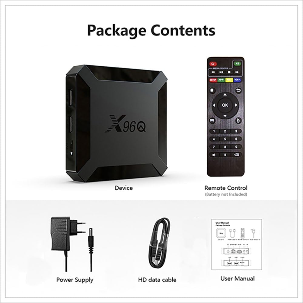 X96Q TV Box 8GB+128GB Android 10 H313 CHIP