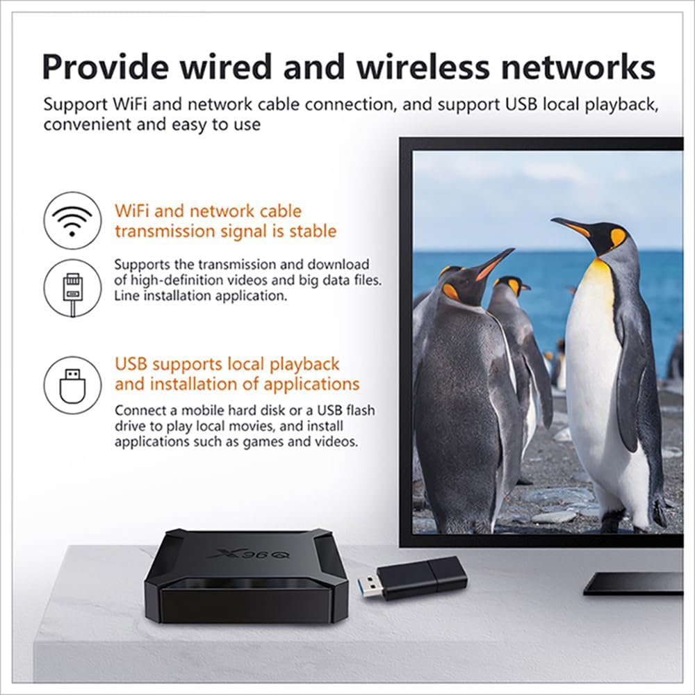 X96Q TV Box 8GB+128GB Android 10 H313 CHIP