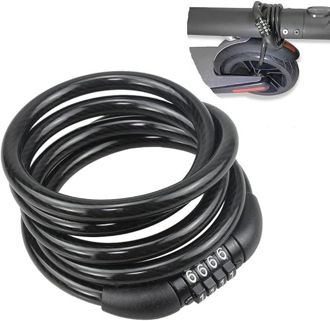 Scooter Lock Cable for Xiaomi Mijia M365 ES Series, Bicycle