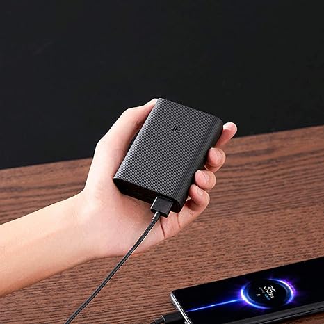 Xiaomi Mi Power Bank 3 Ultra Compact, 10000 mAh, Black