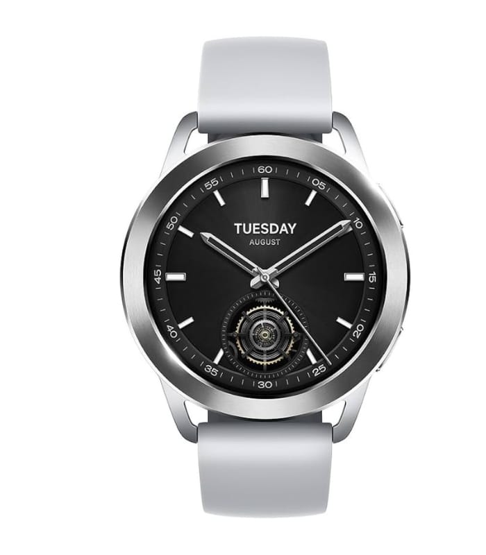 Xiaomi Watch S3, Interchangeable Bezel Design, Supports 150+ Sports Modes (Silver) Xiaomi Watch S3, Interchangeable Bezel Design, Supports 150+ Sports Modes (Silver)