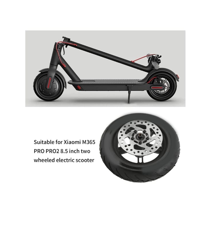 Scooter Pneumatic Tire Rear Wheel, 8.5 Inch Pneumatic Tire Rear Wheel 120mm Scooter Pneumatic Tire Rear Wheel, 8.5 Inch Pneumatic Tire Rear Wheel 120mm